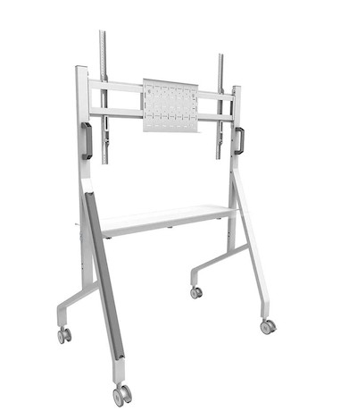 Neomounts FL50-525WH1 mobiler Bodenständer für 55-86" Bildschirme - Weiß
