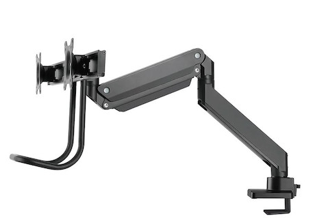 Neomounts NM-D775DXBLACK Tischhalterung für zwei Flachbildschirme bis 32" | 8 kg (pro Bildschirm)