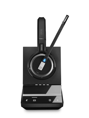 EPOS IMPACT SDW 5033T - kabelloses USB-A Mono DECT Headset mit Basisstation | zertifiziert für Micro