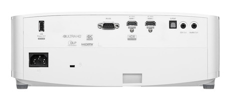 Optoma 4K400X 4K Beamer mit 4000 Lumen und 4,2ms Input Lag für flexible Anwendungen in Klassenzimmer