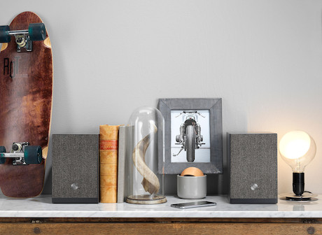 Audio Pro A28 Multiroom-Regallautsprecher in Seidenmatt Schwarz