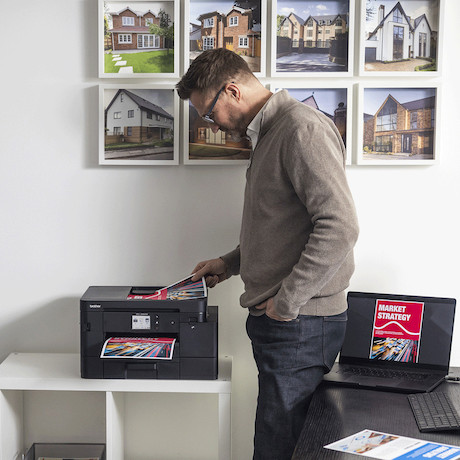 Brother MFC-J4550DW drahtloses 4-in-1 Tinten-Multifunktionsgerät