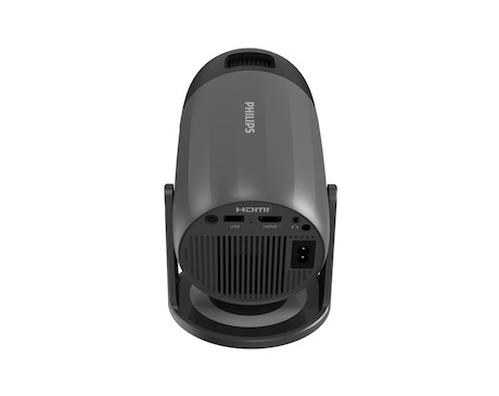 Philips NeoPix 150 Full HD kompakter LED Projektor mit um 180 Grad drehbarem Ständer