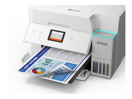 Epson EcoTank ET-4956 A4-Multifunktionsdrucker mit Wi-Fi und AirPrint Tintentank, automatischem Doku