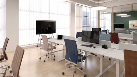Neat Board 65" All-in-One-Videokonferenz Touch Display mit Kamera, Mikrofon & Lautsprechern - Demowa
