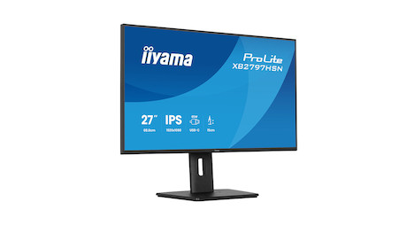 iiyama ProLite XB2797HSN-B1 27″Full-HD-Monitor mit USB-C-Docking und LAN-Anschluss