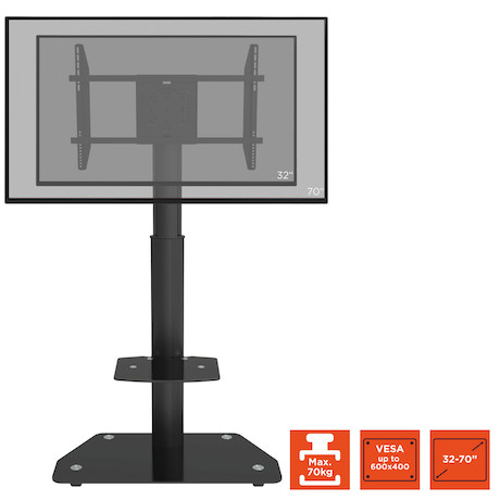 celexon Professional höhenverstellbarer Display Rollwagen Adjust-3270MP Portrait - Demoware