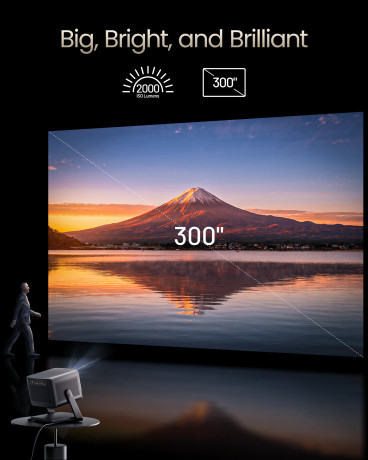 Dangbei DBOX02 MP1 Pro 4K Laserbeamer mit Google TV und 240Hz Gaming für anspruchsvolles Heimkino -