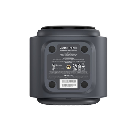 Dangbei N2 Mini 1080p-Mini-Projektor für Projektionen vom Boden bis zur Decke - Demoware Platin