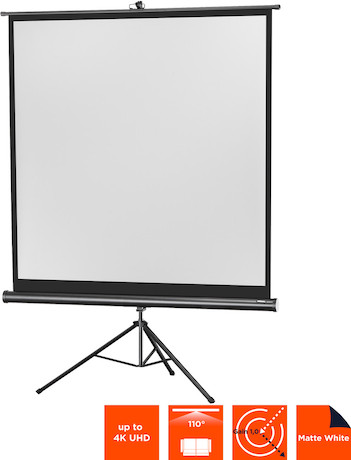 celexon Stativleinwand Economy 184 x 184 cm