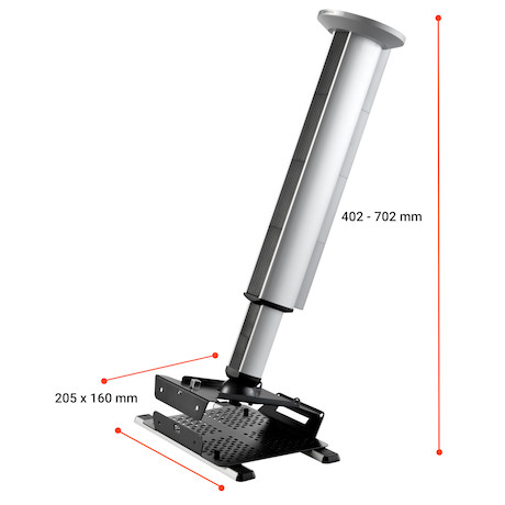 celexon Deckenhalterung universal MultiCel Expert 4070 - Deckenabstand 40-70 cm