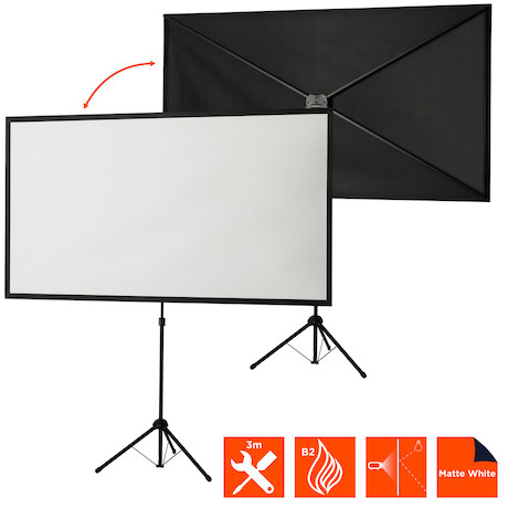 celexon 80" Stativleinwand Ultra-lightweight 177 x 100cm