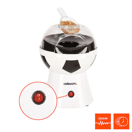 celexon SoccerPop SP10 Popcornmaschine - Fußballlook