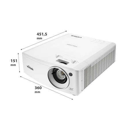Vivitek DH4661Z-WH Business Beamer mit 5000 ANSI-Lumen und WUXGA
