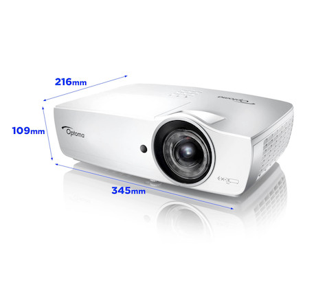 Optoma EH460ST Kurzdistanzbeamer mit 4200 ANSI-Lumen und Full-HD