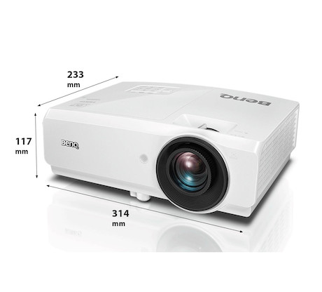 BenQ SW752 Business Beamer mit 4700 ANSI-Lumen und WXGA Auflösung