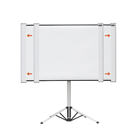 celexon Dual-Format Stativleinwand Mobil Expert 4:3/16:10 - 172 x 108cm 80"