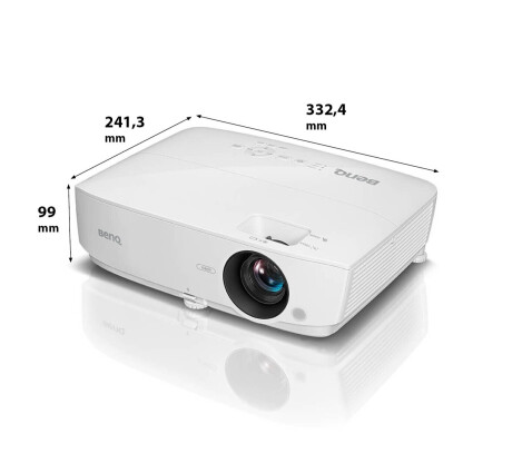 BenQ MS535 Beamer mit 3600 ANSI-Lumen und SVGA Auflösung