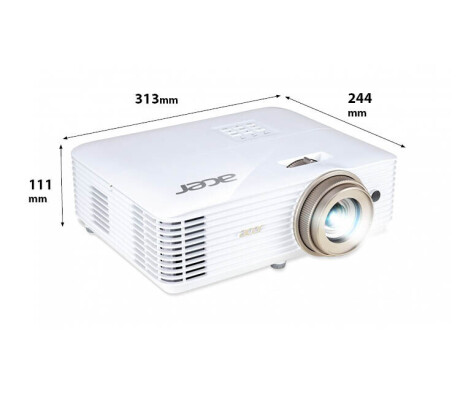 Acer V6520 Heimkino Beamer mit 2200 ANSI-Lumen und Full-HD Auflösung