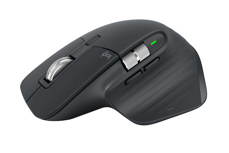 Logitech MX Master 3 Maus - kabellos, grau - ideal für Kreative und Programmierer
