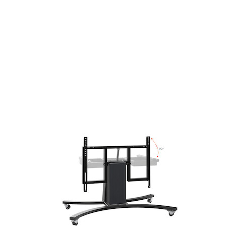 celexon Expert elektrisch höhenverstellbarer Display-Rollwagen Adjust-V4270B mit Kippfunktion - 28cm