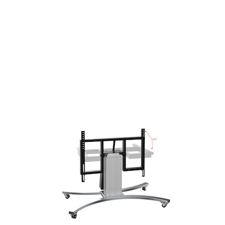 celexon Expert elektrisch höhenverstellbarer Display-Rollwagen Adjust-V4275S mit Kippfunktion - 70cm