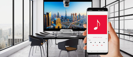 Optoma UHDCast Pro Wireless mirroring & PC-free adapter - Demo