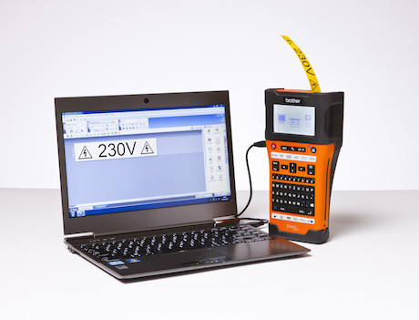 Brother PT-E500VP Professionelles Beschriftungsgerät für die Industrie