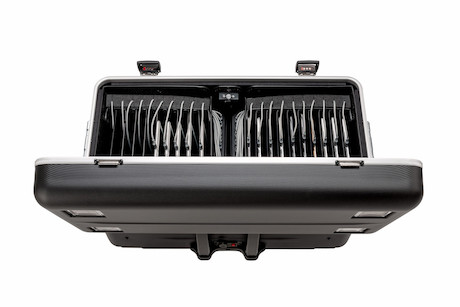 PARAPROJECT Case TC20 TwinCharge Tabletwagen, inkl. USB-C auf Lightning® Kabel, schwarz