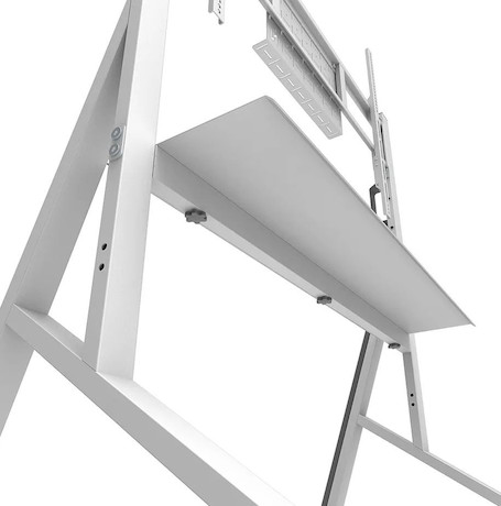 Neomounts FL50-525WH1 mobiler Bodenständer für 55-86" Bildschirme - Weiß