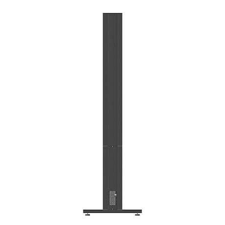 Hagor HP Kiosk 50" FS – B2B Indoorstele für zwei Bildschirme, Back-to-Back | Portrait-Format | Bilds