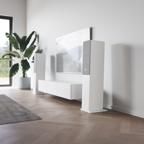 Audio Pro A48 Wireless Multiroom-Standlautsprecher in Weiß