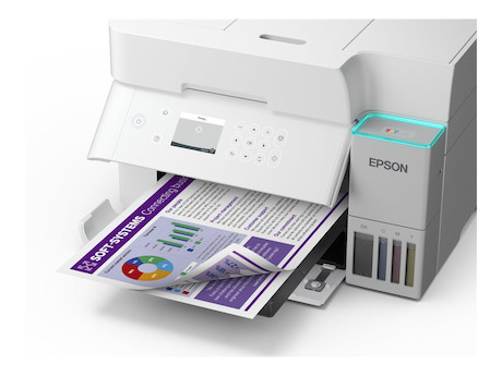 Epson EcoTank ET-3956 A4-Multifunktionsdrucker mit Wi-Fi und AirPrint Tintentank, automatischem Doku