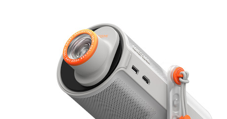 XGIMI MoGo 4 Tragbarer LED Full-HD-Smart-Projektor mit Harman/Kardon Lautsprecher und Ambient-Filter