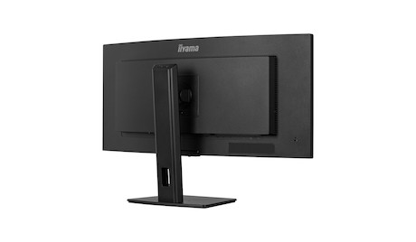 iiyama ProLite XCB3497WQSNP-B1 34" Curved-Monitor mit UWQHD-Auflösung, USB-C-Dock und einem höhenver