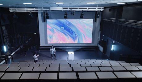 Artome X20 Medienmöbel mit Platz für Hochleistungs-Projektor und inkl. starkem Sound für Events und