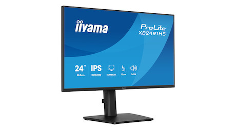 iiyama ProLite XB2491HS-B1 24″ Full-HD-Monitor mit IPS-Panel Technologie, 120 Hz Bildwiederholfreque