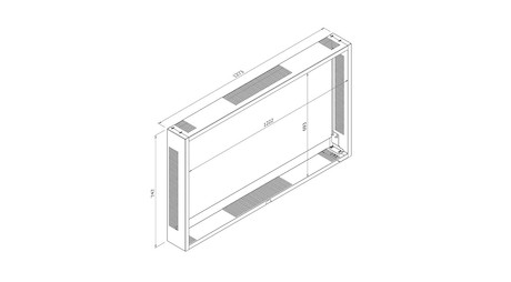 Hagor Cover-Set WH OH55 ptionales Zubehör, umlaufende Abdeckung