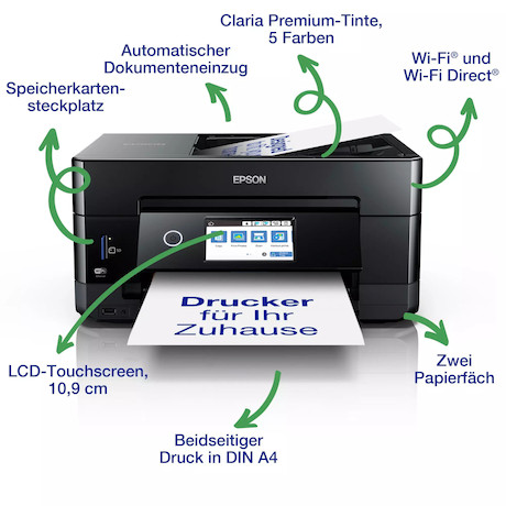 Epson Expression Premium XP-7100 kabelloser Multifunktionstintenstrahldrucker