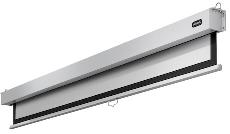 celexon Rolloleinwand Professional Plus: 160 x 100 cm (74" 16:10) für Präsentation und Konferenz
