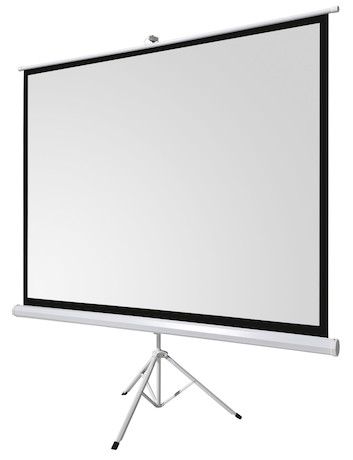 celexon basic line Stativleinwand 200 x 200cm,Leinwand Format 1:1