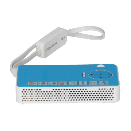 Philips PicoPix PPX4150 Mini Beamer mit 50 ANSI-Lumen und VGA