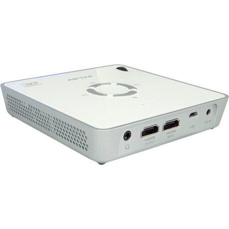 Aiptek MobileCinema i120 Mini Beamer mit 120 ANSI-Lumen und WVGA