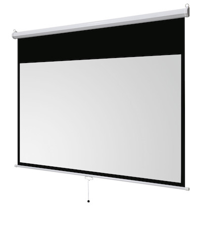 celexon basic line Rolloleinwand 240 x 135cm,Leinwand Format 16:9, Heimkino Leinwand, Beamerleinwand