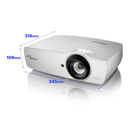 Optoma EH470 Business Beamer mit 5000 ANSI-Lumen und Full-HD Auflösung