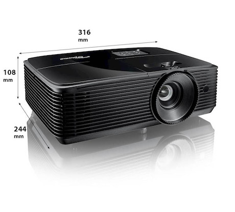 Optoma W334e Business Beamer mit 3700 ANSI-Lumen und WXGA Auflösung