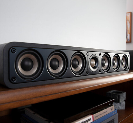 Polk Audio S35e Center-Lautsprecher, schwarz