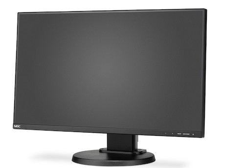 NEC MultiSync E242N, schwarz 24'' Business-Monitor mit 6ms und Full HD Auflösung