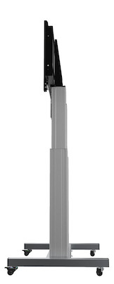 celexon Expert elektrisch höhenverstellbarer Display-Rollwagen Adjust-70120MS- 50cm