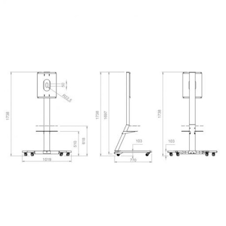 Hagor ST SA Flip II 55"